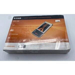D-LINK WNA-1330 RANGEBOOSTER G NOTEBOOK ADAPTER WIRELESS NEW IN BOX SEALED